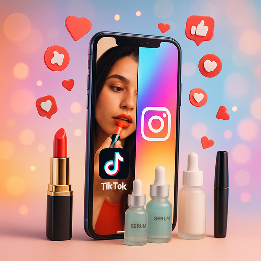 skincare routines AI & Social commerce